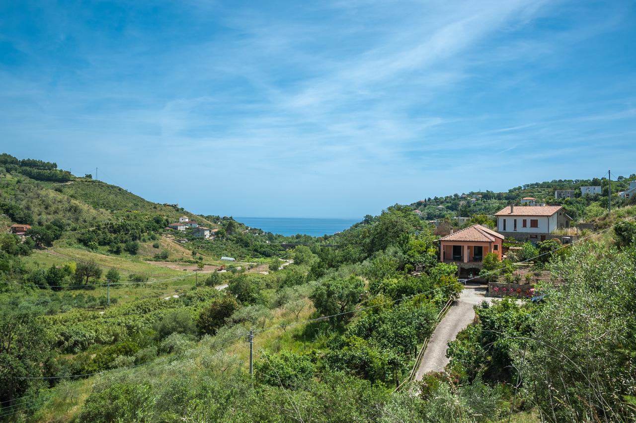 Bed and Breakfast Il Melograno Pollica Exteriér fotografie