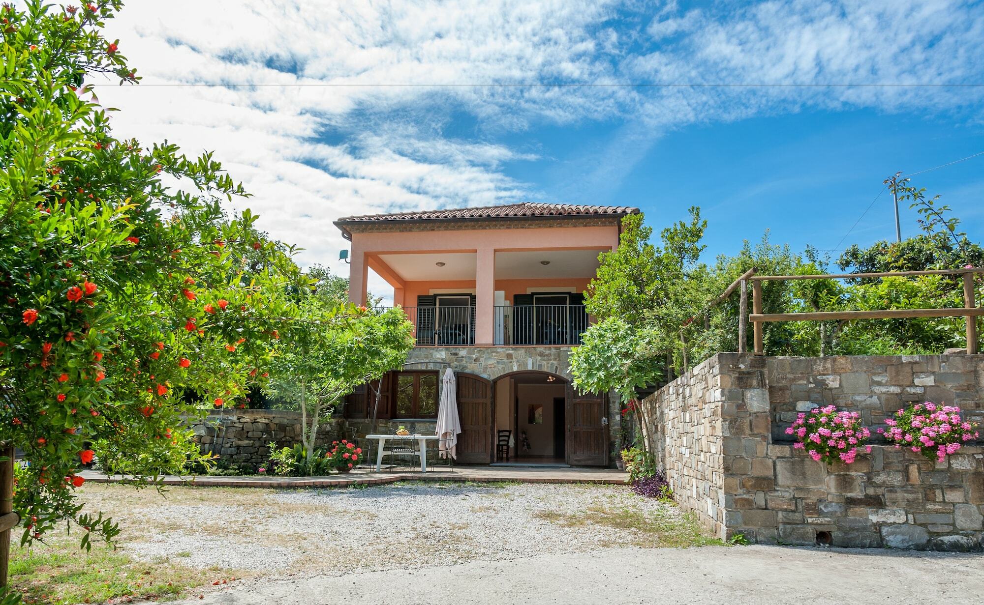 Bed and Breakfast Il Melograno Pollica Exteriér fotografie